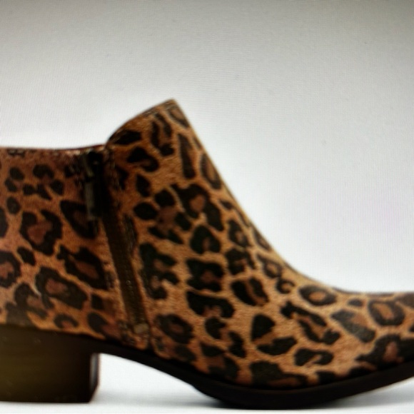 Lucky Brand Basel animal print suede bootie. Size 9. - Picture 6 of 12